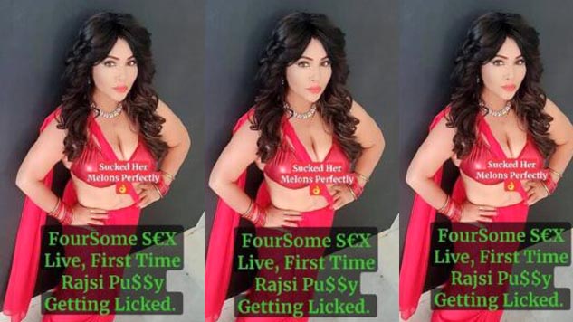 FIRST ON INTERNET Most Demanding Model Rajsi Verma FourSome S€x Live MUST WATCH, Rajsi + Pihu + Shakespeare