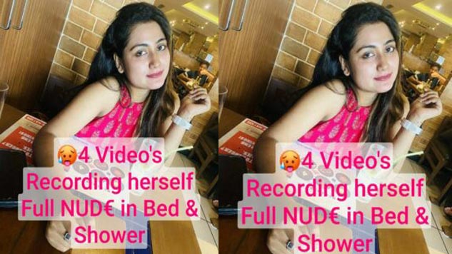 Famous Insta Influencer Most Demanded Exclusive Viral Total 4 Video’s Recording herself Full NUD€ in Bed & Shower