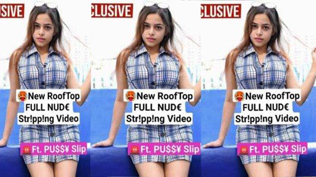 Ashw!tha Most Demanded RoofTop Exclusive FULL NUD€ Str!pp!ng Video Ft. PU$$¥ Slip !! Don’t Miss