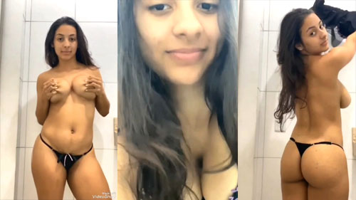 NRI Young Wife Showing Her Perfect Body to Secret Lover