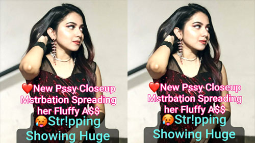 Extremely Beautiful Cute Desi Busty Insta Girl Latest Private Snapchat Pssy Closeup Mstebation UPDATE & Spreading her Fluffy A$$🍑Total 13 VIDEO’S with Full Face📸💦