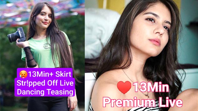 Famous Insta Influencer CLUMSY New Latest Exclusive Full 13Min+ Premium Live