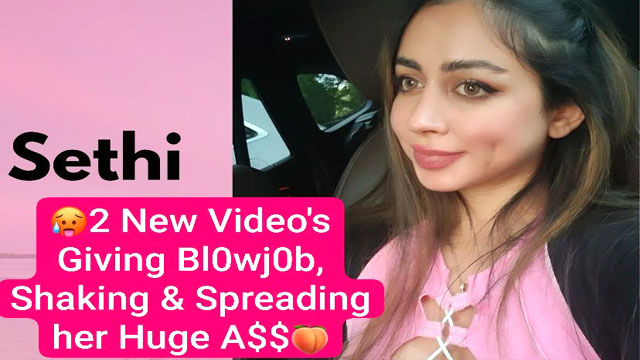 MS SETH! Most Demanded Latest Exclusive Viral 2 New Video’s UPDATE Giving Bl0wj0b, Shaking & Spreading her Huge A$$🍑💦!! DON’T MISS🥵🔥