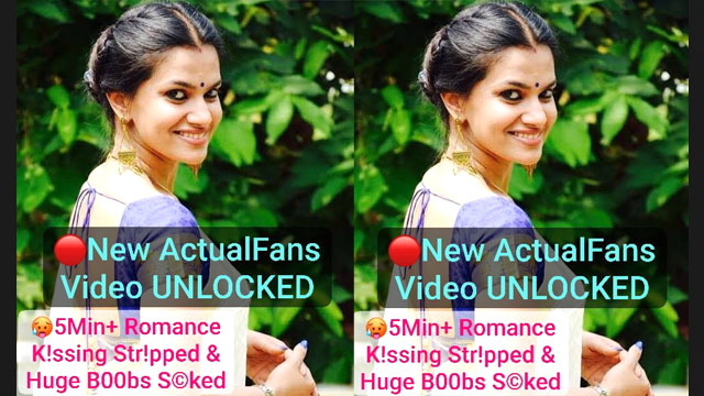 Reshm! Na!r New Latest ActualFans Exclusive 5Min+ VIDEO Hot Romance K!ssing Str!pped & Huge B00bs S©ked by Boyfriend💦!! Don’t Miss🥵💥